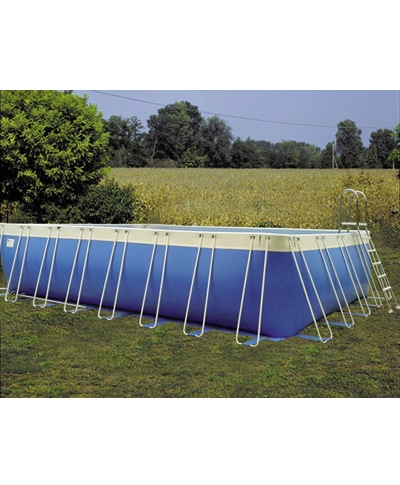 Oasi – piscina atlantic rettangolare 640x355x140 cm made in italy ... Piscine oasi fuori terra